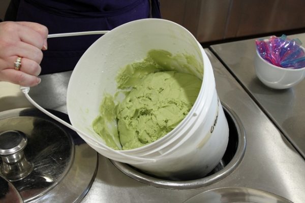 Mora green tea ice cream
