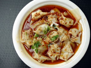 Xian cuisine spicy wontons 0293